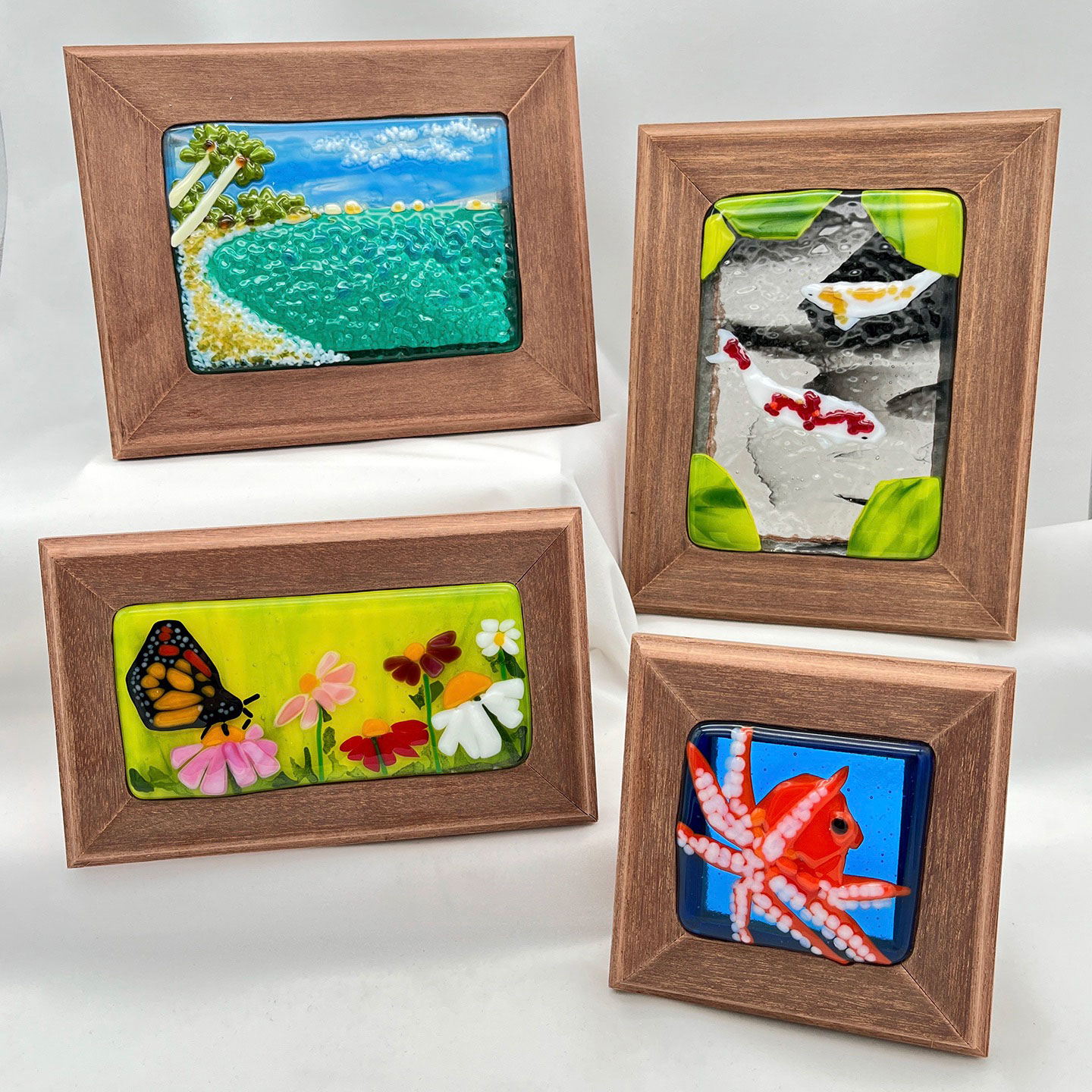 Framed Glass Art